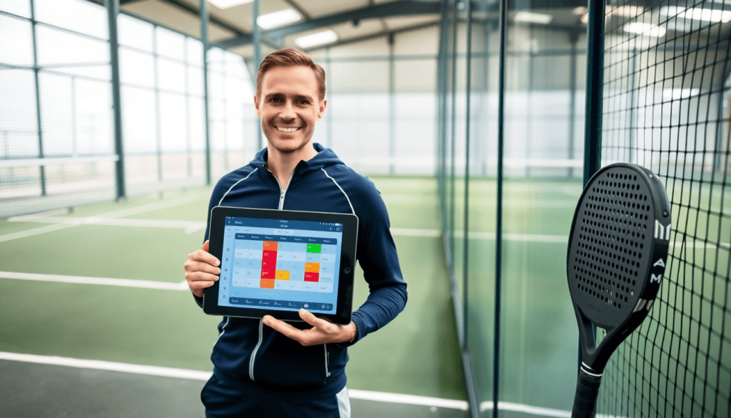 automatische padel boeking systeem