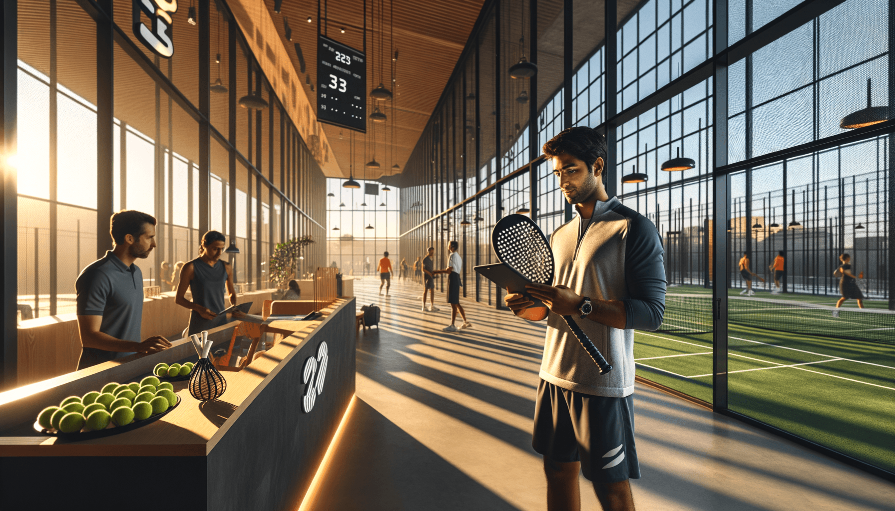 padel lesplanning software