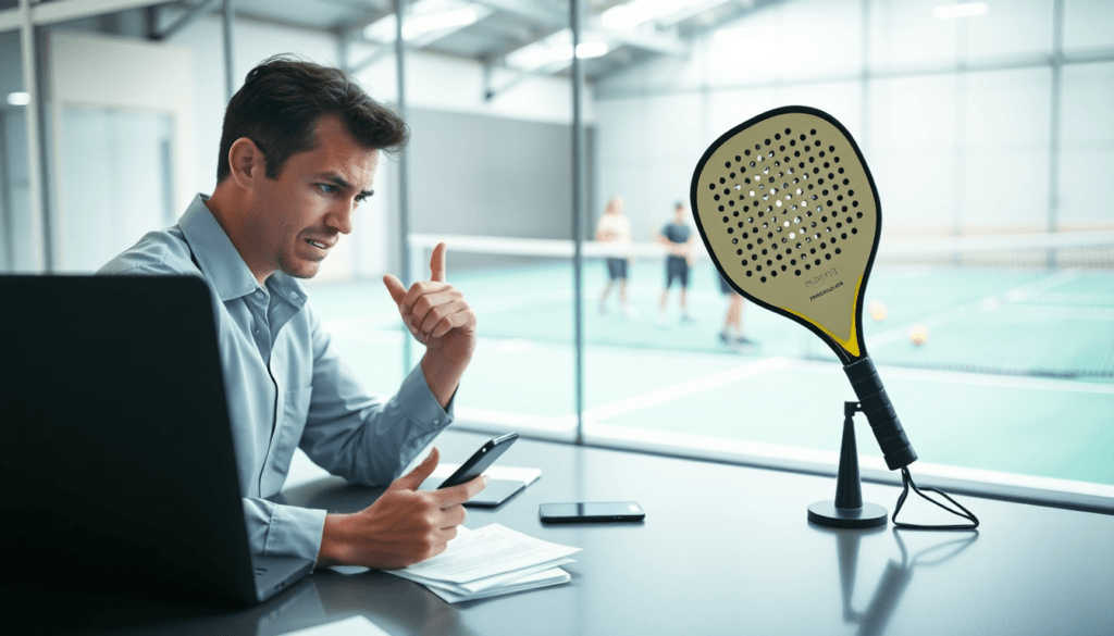 padel trainer administratie software